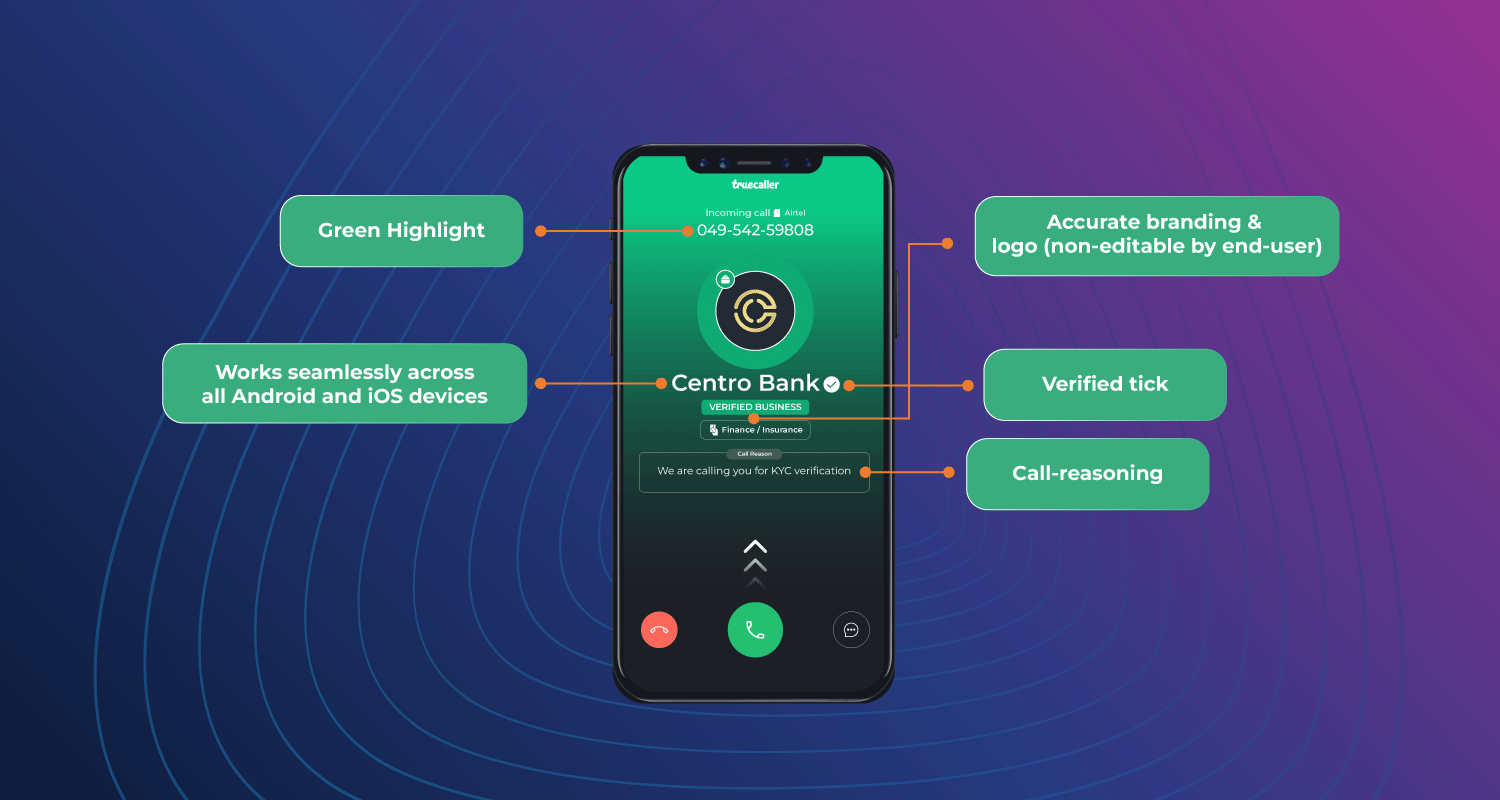 Truecaller Verified Calls Brand Visibility