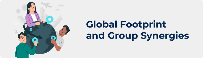 Global Footprint and Group Synergies