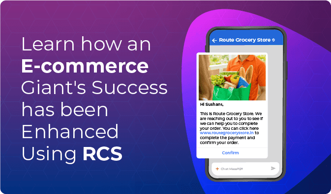 E-commerce success using RCS messaging