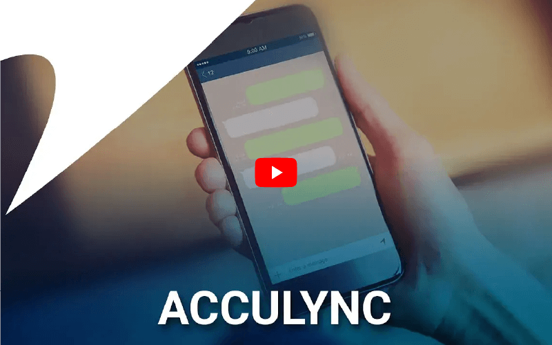 Watch our video on Acculync®