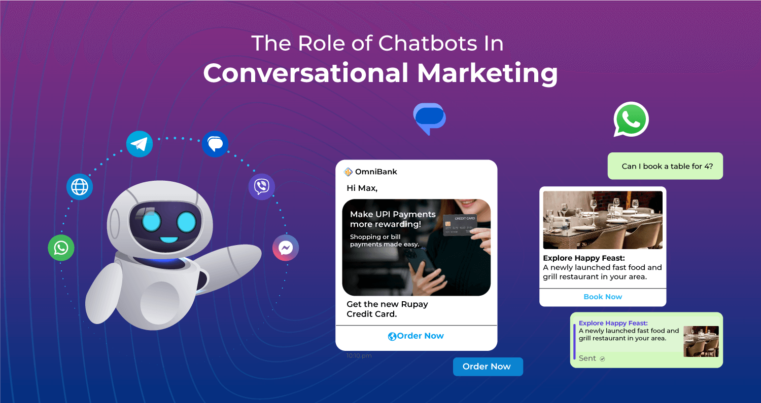 Understanding the role of chatbots in conversational marketing and how different platforms can be integrated and utilized for better communication strategy